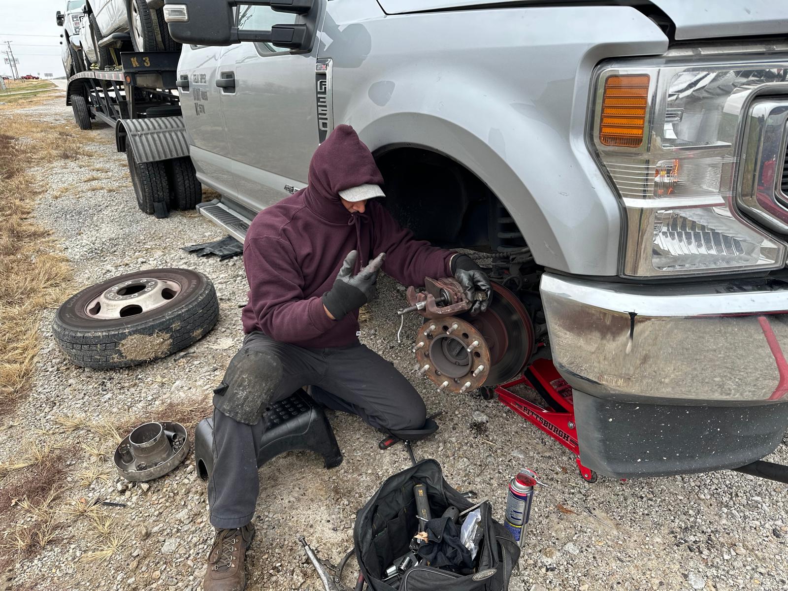 Brake pad replacement